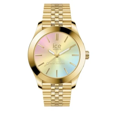 Afbeelding van ICE Watch steel Gold rainbow 024747 Horloge Staal Goudkleurig Ø 34 mm