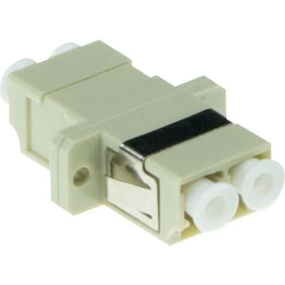 Afbeelding van ACT EA1005 Glasvezel LC/LC Duplex Adapter Multimode OM1/OM2 Flens