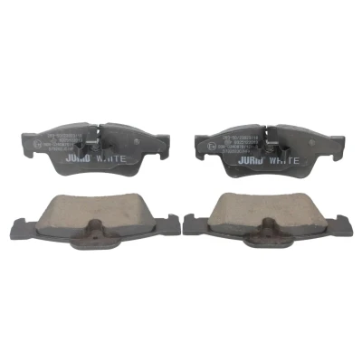 Afbeelding van Jurid 573202JC Remblokkenset White Low Dust Keramiek Geschikt voor slijtage waarschuwingscontact MERCEDES BENZ: ML Class, G Class Off Road