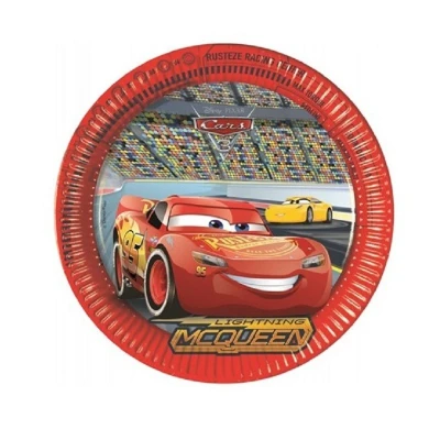Afbeelding van Bord Cars 3 23cm 8 stuks