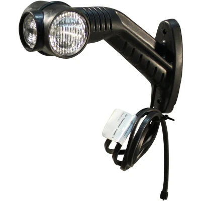 Afbeelding van Contourlamp Aspöck Superpoint III LED links DC kabel 860mm Aspock Contourverlichting Rood (Oranje,Wit) BouwmanAanhangwagens.nl