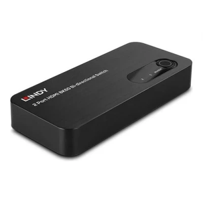 Image de Lindy Commutateur vidéo/audio 8K60, bidirectionnel 2 x HDMI de bureau