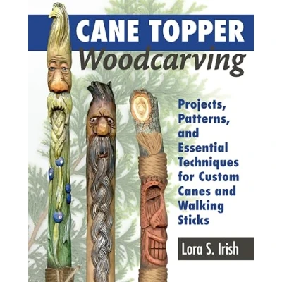 Afbeelding van Cane Topper Woodcarving