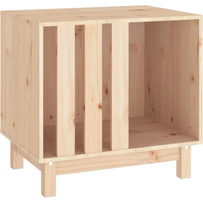 Afbeelding van vidaXL Hondenhok 60x45x57 cm massief grenenhout