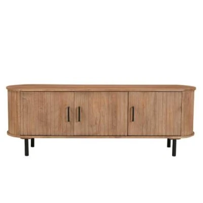 Afbeelding van Giga meubel Tv Merel Naturel Mangohout 160x46x56cm