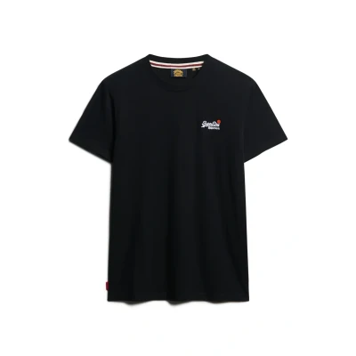 Afbeelding van Superdry Essential Contrast Embossed Logo Shirt Heren Maat XL