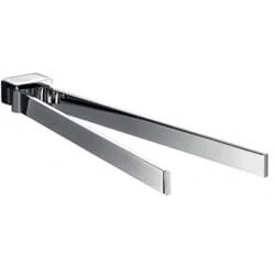Afbeelding van Emco Loft 2 lids draaibare handdoekhouder edelstaal