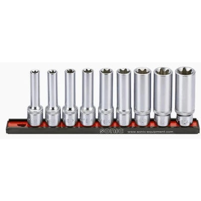 Afbeelding van SONIC 300903 Doppenset 9 Binnen Torx 1/2 Vierkant