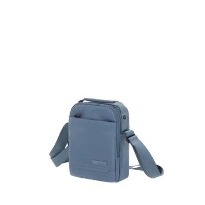Afbeelding van Travelite Workfloow schoudertas denim blue