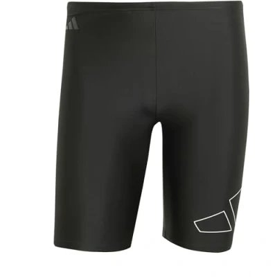 Afbeelding van adidas Performance Big Bars Lange Zwembroek Heren Zwart XS/S