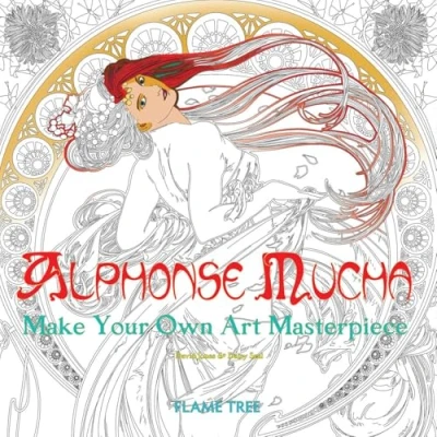 Afbeelding van Alphonse Mucha (Art Colouring Book)