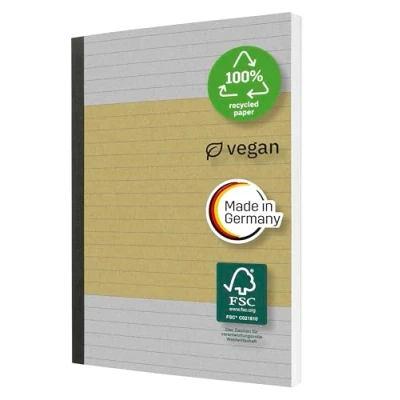 Afbeelding van Sigel notitieboek A5 bright yellow met lijn softcover SI SN100