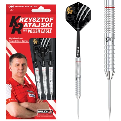Afbeelding van BULL&#039;S Krzysztof Ratajski Brass Silver Dartpijlen 22 Gram