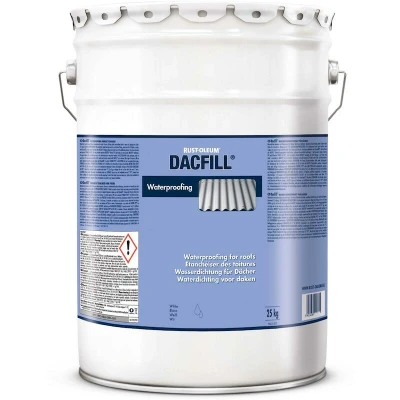 Afbeelding van Mathys dacfill waterdichting 25 kg, wit, blik