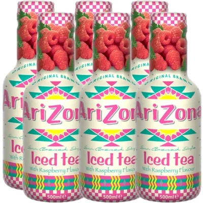 Afbeelding van Arizona Ice Tea Raspberry 6x0.5l