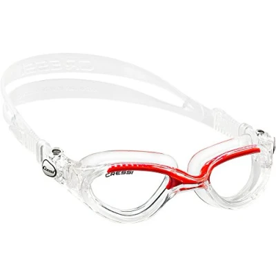 Afbeelding van Cressi flash zwembril / goggle rood transparant
