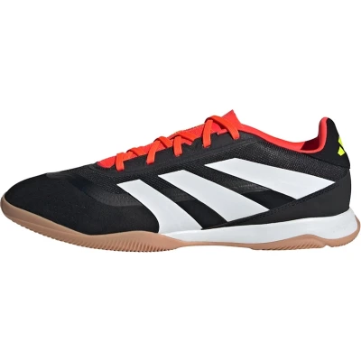 Afbeelding van adidas Performance Predator League IN Zaalvoetbalschoenen, Heren, Maat: 43 1/3, Core black/footwear white/solar red Textiel/ synthetisch
