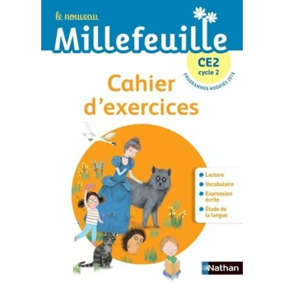 Image de Le nouveau Mille feuilles CE2 Cahier d&#039;exercices