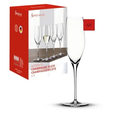 Afbeelding van Spiegelau Authentis Champagneflute 190 ml set 4 stuks