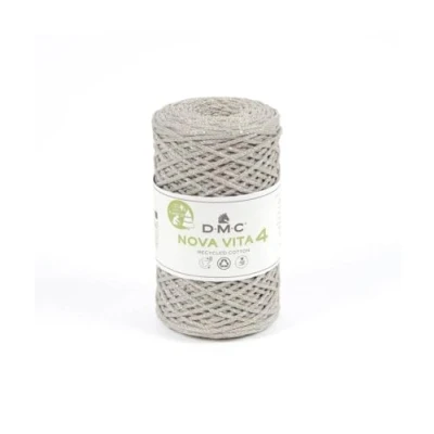 Afbeelding van DMC Eco Vita 4 metallic gerecycled katoengaren plantetiketten 250 g 200 m