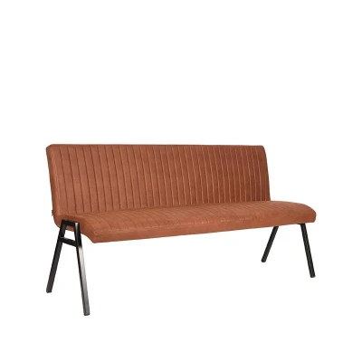 Afbeelding van Matz eetkamerbank 175cm cognac