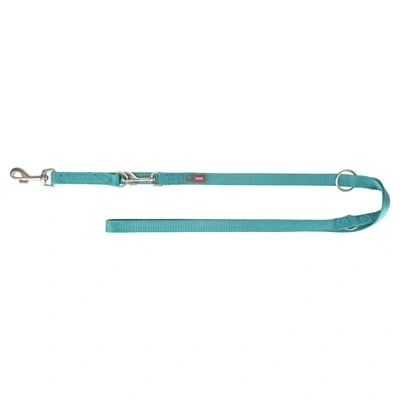Afbeelding van Trixie Hondenriem Premium Verstelbaar Aqua Blauw 200X1 CM