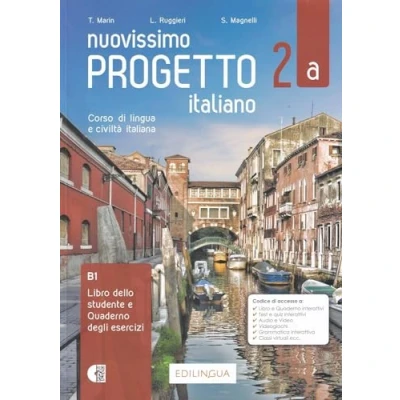 Afbeelding van Nuovissimo Progetto italiano 2a libro dello studente + quade