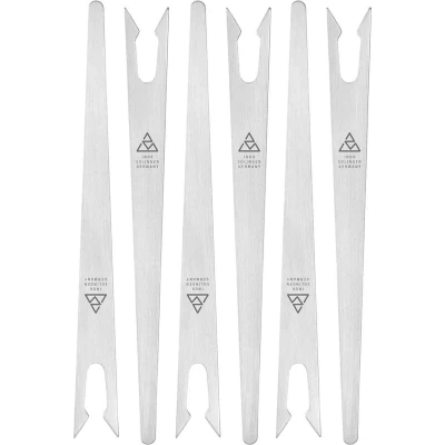 Afbeelding van Triangle Antipasti Vorkenset 6 Stuks Roestvrij Staal Vaatwasmachinebestendig