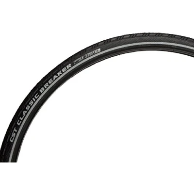 Afbeelding van Buitenband CST Breaker 28 x 1.50&quot; 40 622mm zwart met reflectie
