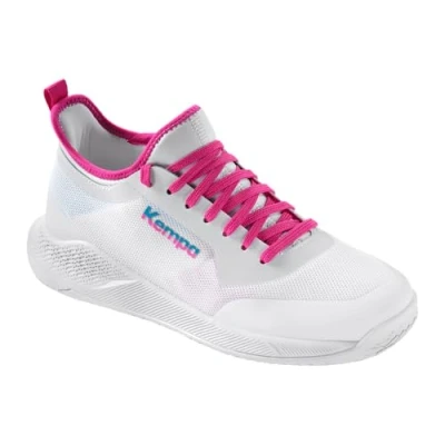 Afbeelding van Kempa Chaussures de handball pour fille sport d&#039;intérieur enfants Kourtfly Junior, blanc, cyan, violet, 36 EU