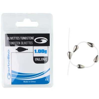 Afbeelding van Garbolino Competition Olivette Tungsten Inline Maat : 0.80g