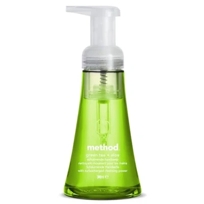 Afbeelding van method Groene thee en aloë vera handschuimzeep 300 ml