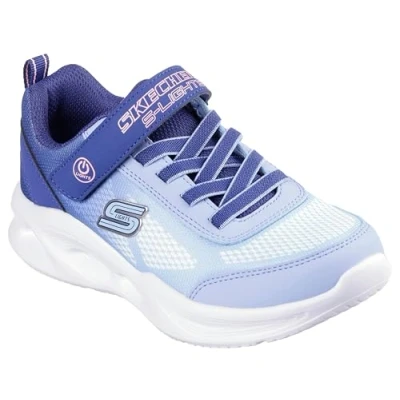 Afbeelding van Skechers Light UP SOLA GLOW Sneakers laag voor kinderen, Maat: 36, Navy/light blue Textiel/ synthetisch