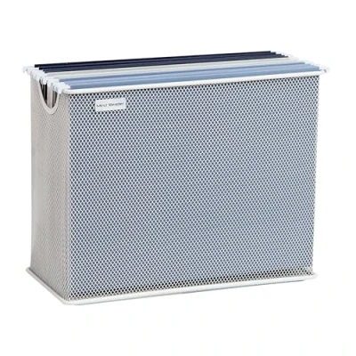 Afbeelding van Mind Reader Bureau, metalen gaas, 31,1 x 14 25,4 cm (l b h), wit