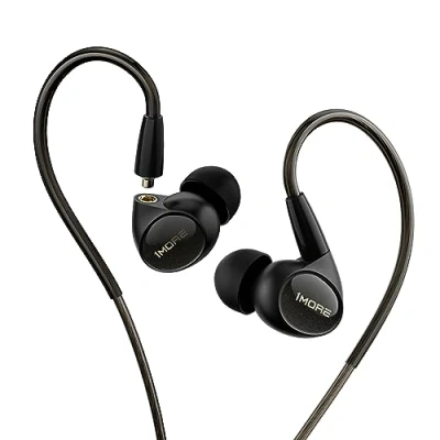 Afbeelding van 1MORE Penta Driver in ear hoofdtelefoon met bedrade, hoge resolutie gecertificeerde hybride hifi geluid, afneembare MMCX aansluiting, MEMS microfoon en 3 1 bediening, voor