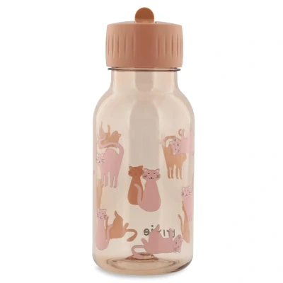 Afbeelding van Trixie Drinkfles met print Charming Cat Tritan™ Waterfles voor kinderen 350ml Lekvrije Fles