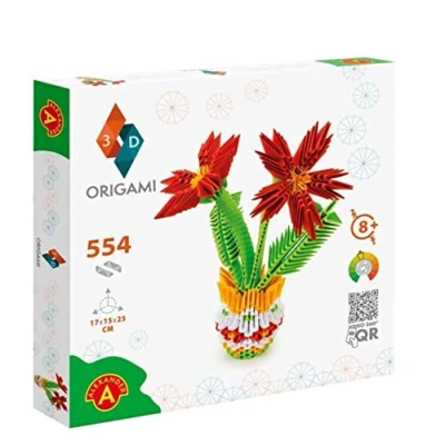 Afbeelding van Origami 3D Flowerpot 554 stukjes