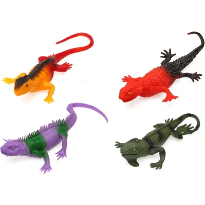 Afbeelding van Dierenfiguren Reptile (4 uds)