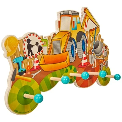 Afbeelding van Kapstok Kinder bouwplaats