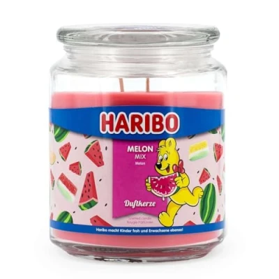 Afbeelding van Haribo Geurkaars Melon Mix 510g