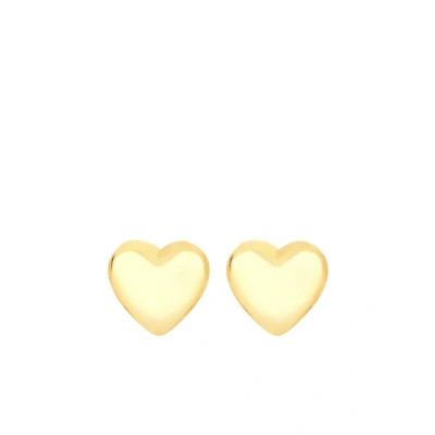 Afbeelding van Elli Hearts Statement Oorbellen goldcoloured, Dames, Maat: One Size, Gold coloured