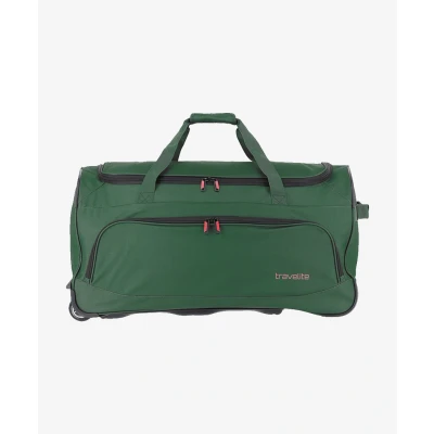 Afbeelding van Travelite Basics Fresh Trolley Travel Bag 71 dark green Reistas