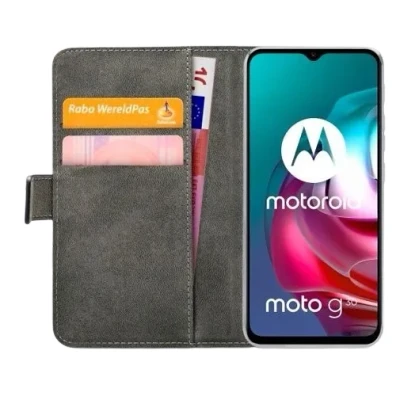 Afbeelding van Mobilize PU leer Book Case Zwart Motorola Moto G10/G20/G30