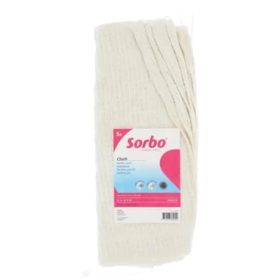 Afbeelding van Sorbo Wafeldoek Katoen 40x40cm 5 stuks