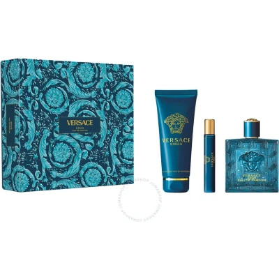Afbeelding van Versace Eros Giftset 100 ml Eau de Parfum + 5ml EDP spray 150 showergel