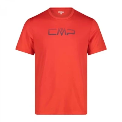 Afbeelding van CMP T shirt voor heren, microvezel, 39T7117P, Fire antraciet