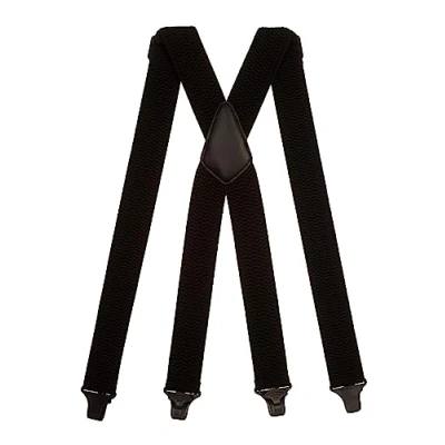 Afbeelding van Olata Heavy Duty X Vorm Bretels met Kunststof Clips 4 cm, Zwart, one size
