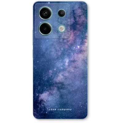 Afbeelding van Case Company® hoesje geschikt voor Xiaomi Poco X6 Nebula Soft Cover Telefoonhoesje Bescherming aan alle Kanten en Schermrand