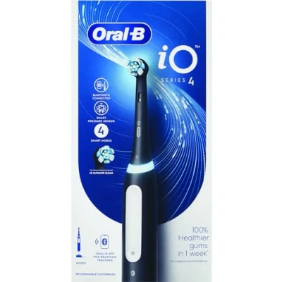 Afbeelding van Oral B iO Series 4 Volwassene Vibrerende tandenborstel Zwart