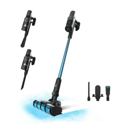 Afbeelding van Cecotec Draadloze stofzuiger Conga Rockstar 3500 Storm Jalisco. Maximaal vermogen 500 W en 15 o AW, 30 kPa, 70 min batterijduur, digitale motor, accessoires voor meubels hoeken, Jalisco borstel.